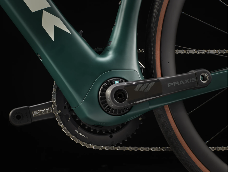 Trek Domane+ SLR 6 Electric Carbon Road Bike 2023 in Juniper-4